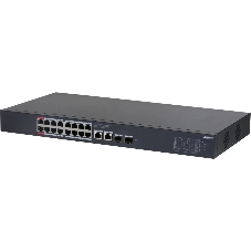 Коммутатор Dahua DH-CS4220-16GT-190, 2×1 Гбит/с + 2×1 Гбит/с Combo, управляемый