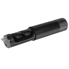 Наушники TWS GEOZON Track черный, внутриканальные, Bluetooth, до 4 ч