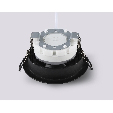 Светильник Ambrella light TN52336 SBK/GBK черный песок/черный глянец GX53 max 12W D115*25