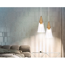 Светильник Ambrella light TR3666 BS/CL латунь/прозрачный E14 max 40W D120*1000