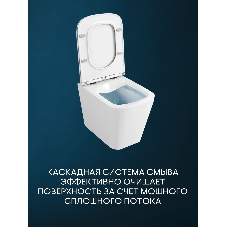 Комплект BAU 6 в 1: инсталляция BAU PRO, унитаз подвесной безободковый Bau Stil 51x35, сиденье дюропласт микролифт, клавиша из стекла BAU Dream, черная