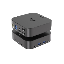 USB-концентратор Maibenben USB-C Dock DS301 100W (YPE-C TO TYPE C PD + 4USB3.0 + 3.5 + RJ45 + HDMI + 2DP)