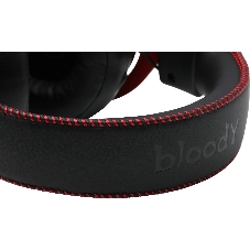 Гарнитура Bloody M590i Sports красный-чёрный, проводная, USB