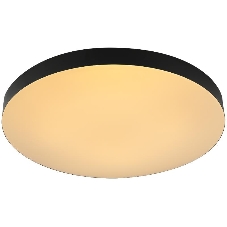 Светильник потолочный светодиодный ЭРА Relict 48 Pult SPB-6-60-RC BK с ДУ 60W 3000-6500K Черный