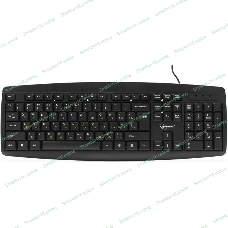 Клавиатура проводная Gembird KB-8351U-BL, USB, черный