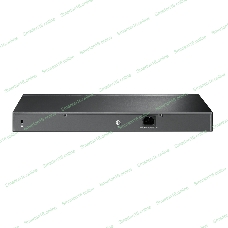 Коммутатор сетевой JetStream 24-port 10/100Mbps + 4-port Gigabit L2 Smart Switch with 24-port PoE+, PoE budget up to 250W, support PoE power management, with abundant L2 features,1U rack mountable, full managed via web UI/CLI/SSH/Telnet/SNMP