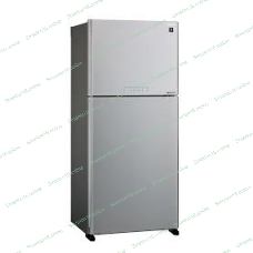 Холодильник Sharp SJ-XG55PMSL серебристый двухкамерный 394/162л морозилка сверху, No Frost
