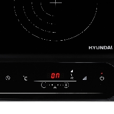 Плита настольная электрическая Hyundai HYC-0107 чёрный, 3.5 кВт, индукция, конфорки - 2, стеклокерамика, сенсор
