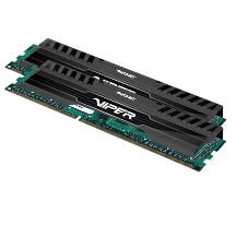 Оперативная память Patriot Viper 3, DDR3, 8GB (2x4 GB), 1600 MHz, CL9, DIMM, радиатор, черный