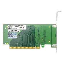 Адаптер для SSD PCIe x16 to Two SlimSAS SFF-8654 8i Adapter