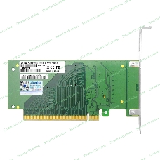 Адаптер для SSD PCIe x16 to Two SlimSAS SFF-8654 8i Adapter