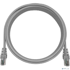 Патч-корд NTSS NTSS-PC-UTP-RJ45-5e-2.0-LSZH-GY NTSS-PC-UTP-RJ45-5E-2.0-LSZH UTP RJ-45 вил.-вилка RJ-45 cat.5e 2м серый LSZH (уп.:1шт) 26AWG