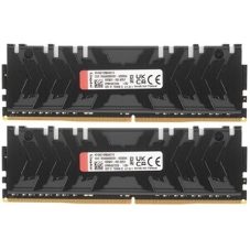 Оперативная память Kingston Fury Renegade, DDR4, 16GB (2x8GB), 3600MHz, CL16, DIMM, с радиаторами, RGB, серый/черный