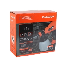 Краскопульт аккумуляторный PATRIOT SG 300UES