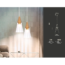 Светильник Ambrella light TR3666 BS/CL латунь/прозрачный E14 max 40W D120*1000