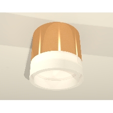Светильник Ambrella Light XS8121010 PYG/FR золото желтое полированное/белый матовый GX53 (C8121, N8401)