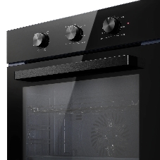 Духовой шкаф MONSHER MOE 6023 Static Noir, High-Tech, 78 л, поворотное управление, таймер, 6 режимов, макс. температура 310 градусов, энергоэффективность А, цвет черный
