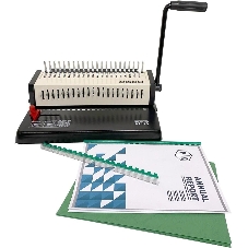 Переплетчик Office Kit B2116 A4/перф.13л.сшив/макс.450л./пластик.пруж. (4.5-45мм)