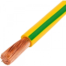 Кабель Lanmaster TWT-EARTH-W10-100 желтый Кабель Lanmaster TWT-EARTH-W10-100 желтый
