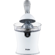 Соковыжималка Haier HJ-700 белый, цитрусовая, 100 Вт, 700 мл, механическое