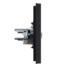 Розетка телевизионная оконечная FORTE&PIANO FP128 черный IEK FP-A10-O-K02