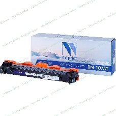 Картридж NVPrint NV-TN1075T (тип TN-1075) Black черный, 1000 стр., для Brother HL-1110R/1112/1210WR/1212/DCP-1510R/1512/1610WR/1612WR/MFC-1810R/1815/1912WR