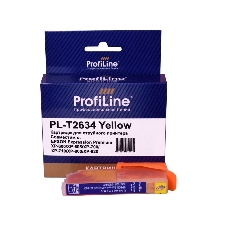 Картридж струйный ProfiLine PL-T2634 для принтеров Epson Expression Premium XP-600/XP-605/XP-700/XP-710/XP-800/XP-820 с чернилами Yellow