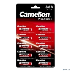 Батарейки Camelion Plus Alkaline BL1x10 LR03 отрывные (LR03-BP1x10P, 1.5В) (10 шт. в уп-ке)