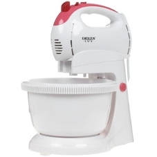 Миксер Delta LUX DL-5071C белый/розовым