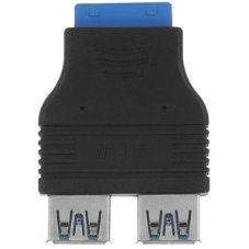 Переходник с материнской платы Espada Ei20U32, 20pin female на 2 порта USB 3.0 female (Ei20U32) (45366)