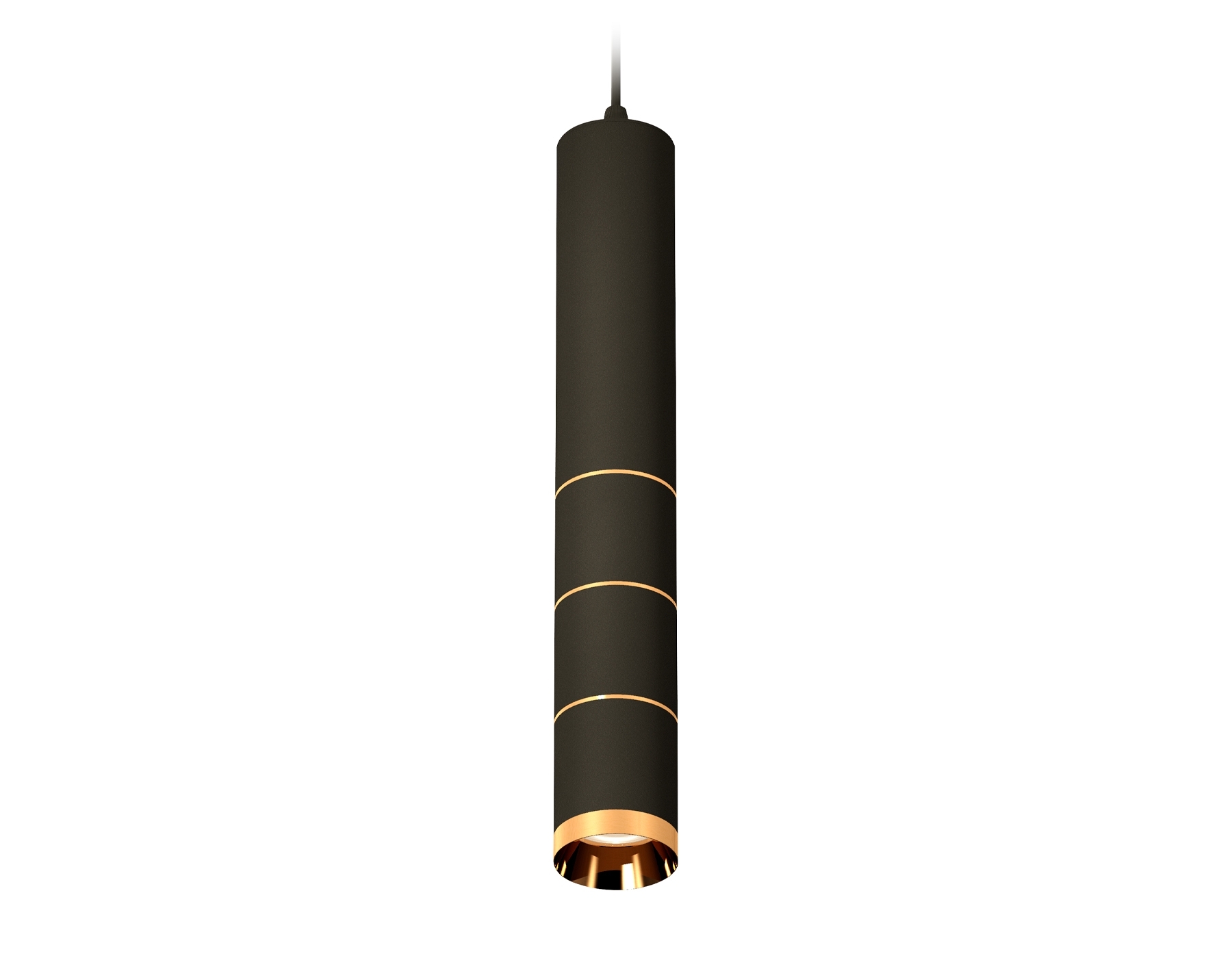 Светильник Ambrella Light XP6302050 SBK/PYG черный песок/золото желтое полированное MR16 GU5.3
