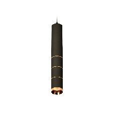 Светильник Ambrella Light XP6302050 SBK/PYG черный песок/золото желтое полированное MR16 GU5.3