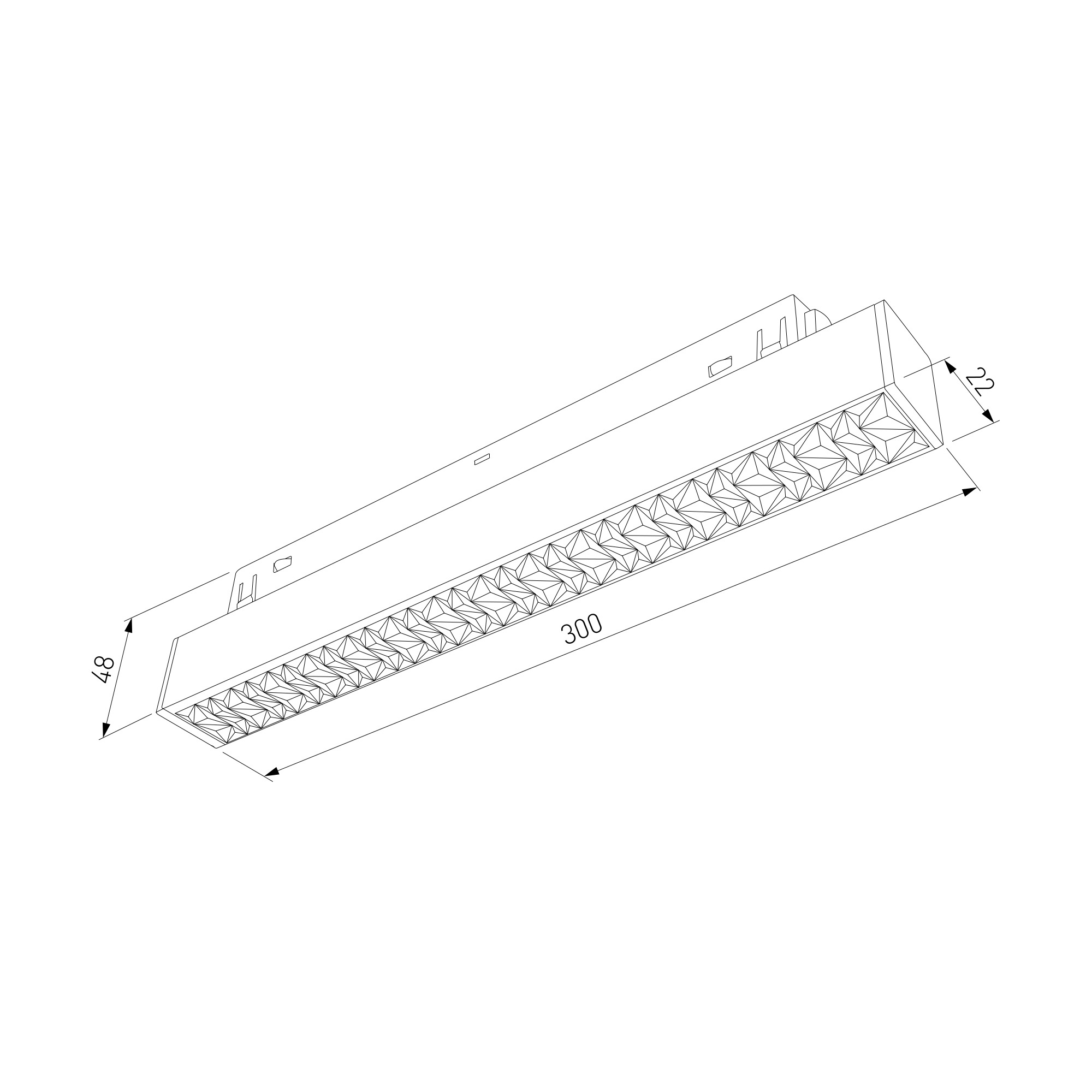 Трековый светильник Slim Magnetic 10W 4000K (черный) 85530/01