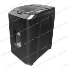Шредер ГЕЛЕОС АП40-4, DIN P-4 (4 ур-нь секр.), фрагмент 3,9х12мм, АВТОПОДАЧА 170 лист (70г/м2), пл.карты/скрепки/скобы, 37 литров