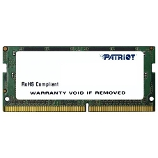 Оперативная память Patriot, DDR4, 8GB (1x8 GB), 2400 MHz, CL17, SO-DIMM