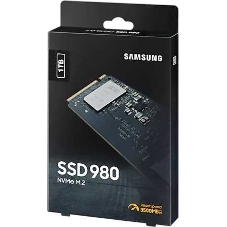 Накопитель SSD Samsung 980, 1000Gb, PCIe 3.0 x4, M.2 2280, NVMe, R/W 3500/3000