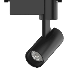 Светильник трековый цилиндр Gauss 6W 600lm 4000K 180-220V IP20 45x155мм черный линза 36º LED