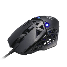 Мышь проводная Mad Catz M.O.J.O. M1 черный, 12000 dpi, USB, кнопки - 8