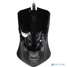 Мышь проводная Qumo Rampage M49 черный, 3200 dpi, USB, кнопки - 6