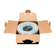Кабель Cablexpert UPC-5051E-4-CU, UTP indoor 4x2x0.51, медный, кат.5e, однож., 305м, box, серый