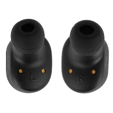 Наушники TWS GEOZON Track черный, внутриканальные, Bluetooth, до 4 ч