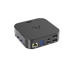USB-концентратор Maibenben USB-C Dock DS301 100W (YPE-C TO TYPE C PD + 4USB3.0 + 3.5 + RJ45 + HDMI + 2DP)