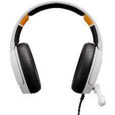 Гарнитура Oklick HS-L710G белый/чёрный, проводная, USB, подсветка