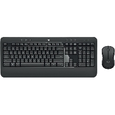 Комплект клавиатура+мышь Logitech MK540 Advanced беспроводной, USB, 1000 DPI, чёрный