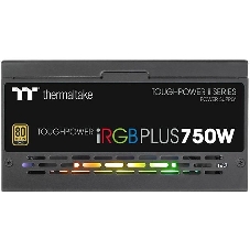 Блок питания Thermaltake Toughpower iRGb PLUS 750W RTL (PS-TPI-0750F3FDGE-1), 750Вт, 80 PLUS Gold, 140мм, модульный, черный