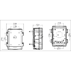 Монтажная коробка Uniview TR-JB12-IN для PTZ камер, 296мм x 244мм x 127мм, 2.5кг Монтажная коробка Uniview TR-JB12-IN для PTZ камер, 296мм x 244мм x 127мм, 2.5кг