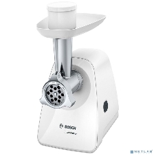 Мясорубка электрическая Bosch MFW2520W белый, 1500 Вт, 1.7 кг/мин, насадки - 4