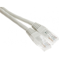 Патч-корд UTP Cablexpert cat.6, 0.5м, литой, многожильный, серый