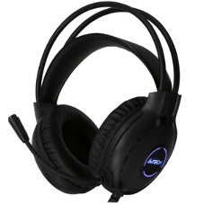 Гарнитура A4Tech Fstyler FH300U белый, проводная, подсветка