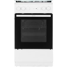 Плита комбинированная Gorenje GK5A21WH белый, конфорок 4 газовых, духовка 68 л, 50 см x 85 см x 59.4 см